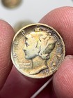 1931-P Silver Mercury Dime, Key Date, Colorful Album Toning — photo 10