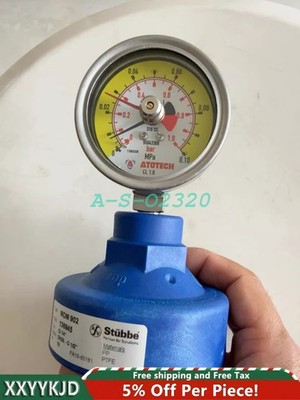 1PC NEW Stubbe diaphragm pressure gauge MDM902 (FedEx/DHL) HL/