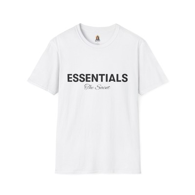 Essentials The Saint Edition Softstyle T-Shirt, Minimalist Fashion Tee, Everyday