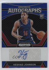 2024-25 Panini Prizm Draft Picks Blue /149 Keshad Johnson #DPA-KDJ Auto 1yj