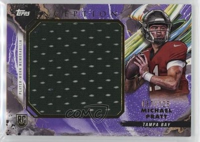 2024 Topps Inception Rookie Jumbo Relics Purple 67/125 Michael Pratt RC 3hd