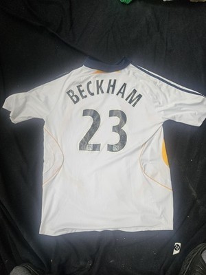 Adidas LA Galaxy 2007 #23 David Beckham Jersey Herbalife Soccer