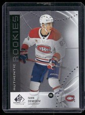 2025-26 SP Game Used Authentic Rookies Ivan Demidov #AR-ID Montreal Canadiens