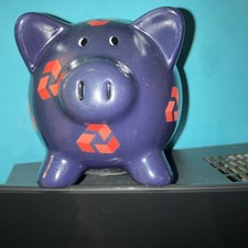 Collectors Vintage Nat West Piggy Bank (boxR) VGC 
