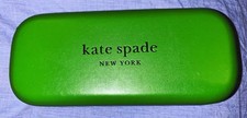 kate spade new york Hard Case Glasses/Sunglasses Green/Black "SO HAPPY"
