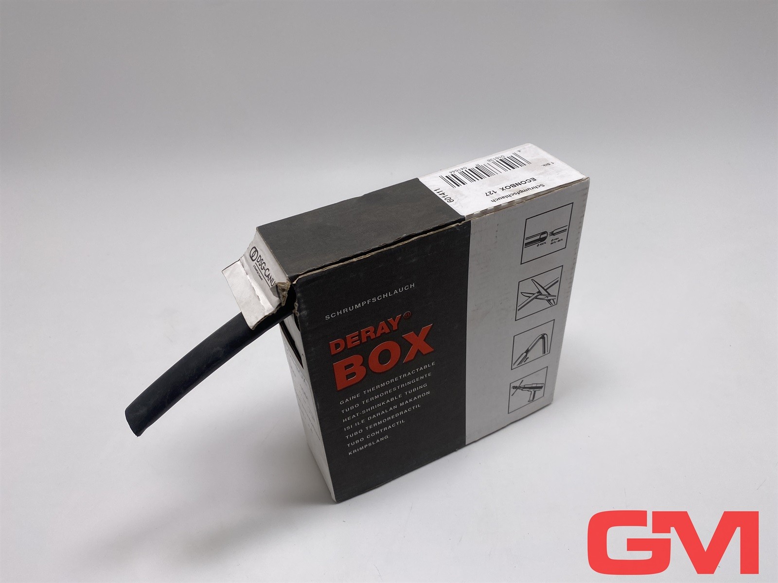 DSG-Canusa Shrink Tube Econbox 127 8610127951 Black