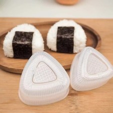2PCS Triangle Rice Ball Mold Sushi Maker Onigiri Press Bento Tool