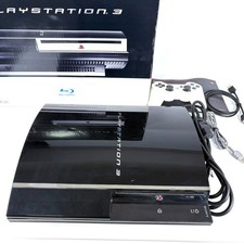 Sony PlayStation 3 PS3 CECHA00 60GB First Model Konsole PS1 PS2 PS3 Game Play