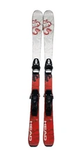 117cm HEAD MOJO65 Jr All Mountain Skis With Tyrollia SR45 Bindings Fit 230-285mm