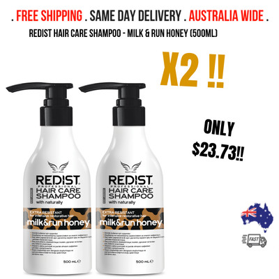 Redist Hair Care Shampoo Milk Run Honey 500ml X2 Ebay