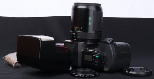 Olympus OM707 AF SLR c/w Flash Battery Grip, AF 28-85mm Lens & F280 Flash Kit - Picture 2 of 11