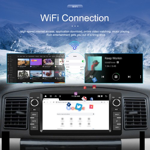 2+64G para Toyota Corolla 2000-2006 coche estéreo radio Carplay GPS unidad principal + cámara - Imagen 10 de 24