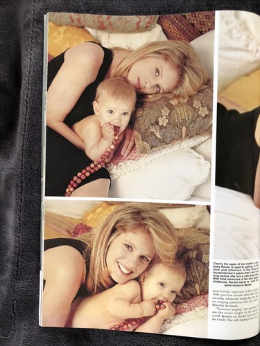Hello! Magazine UK Import Rachel Hunter 8/7/93 #265 Tom Cruise - Marianne Faith - Picture 4 of 4