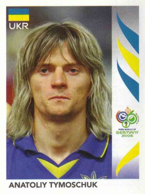 Panini Sticker Fußball WM 2006 Nr. 562 Anatoliy Tymoschuk UKR Ukrajina Bild NEU