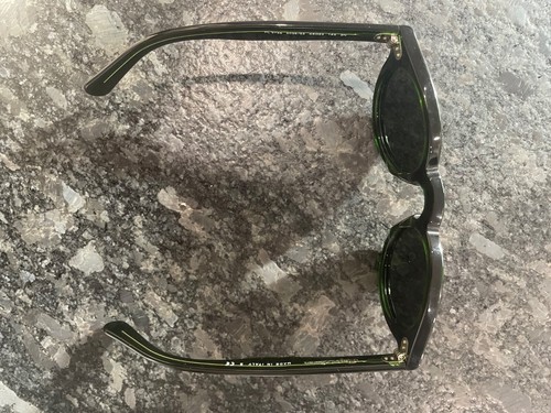 Ralph Lauren Purple Label Dk Green Round Keyhole Sunglasses 46/23 Made in Italy - 第 15/21 張圖片