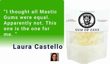 Top Grade Mastic Gum Jawline Trainer- 50 Handpicked Greek Chios Mastiha Organic
