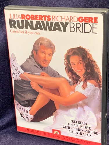 RUNAWAY BRIDE (DVD, 1999, Paramount) *Julia Roberts & Richard Gere