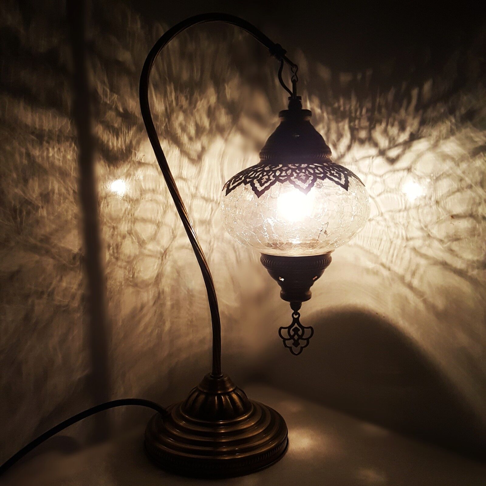 Turkish Moroccan Ottoman Mosaic Lamp, Moroccan Style Table Lamps Uk