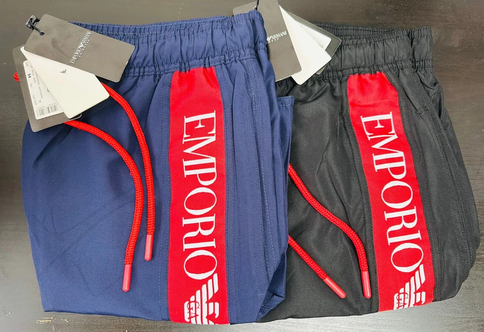 MEN'S SWIM SHORTS EMPORIO ARMANI SWIM SHORTS - image 2 of 2