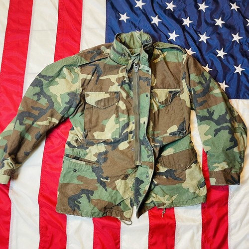 Vintage 80s US Army M-65 Camouflage 