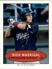 2020 Topps Heritage Minor League 1971 Bazooka Numbered Test #12 Nick Madrigal
