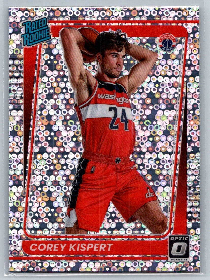 2021 Donruss Optic #183 Corey Kispert Disco RC Near mint or better