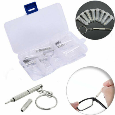 Brillen Reparatur Set Sonnenbrillen Schraubendreher Schraubenzieher Werkzeug NEU