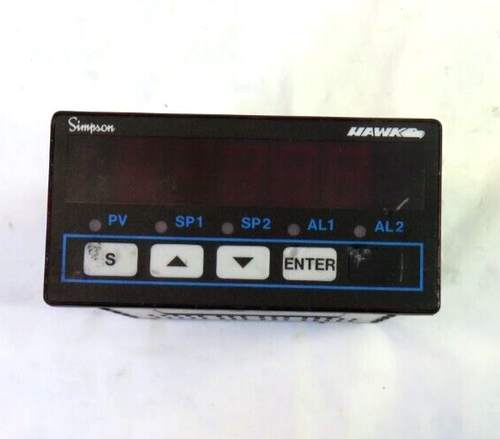 Simpson HAWK Temperature Control HK-45-1-0710-0-0-0, FOR PARTS/ REPAIR - Picture 2 of 8
