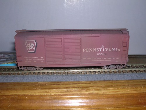 ACCURAIL #1204 P.R.R. Coche de caja de acero 40' AAR D.D. #65048 desgastado H.O.1/87 | Zustand: New