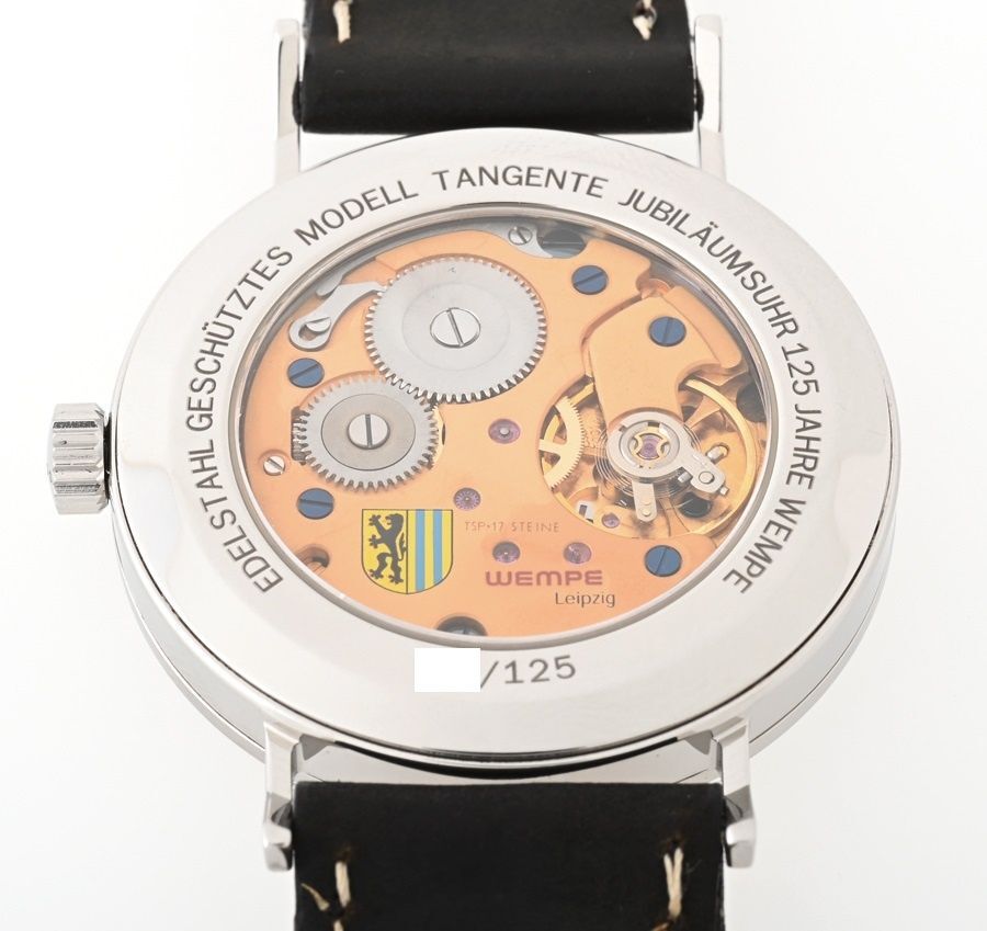 NOMOS Tangente WEMPE 125th Anniversary Limited Model Watch White