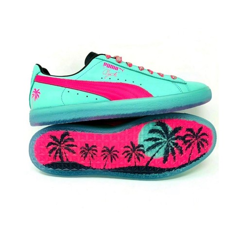 Puma Clyde South Beach Miami Palm Tree 