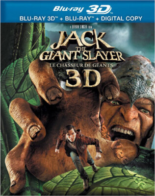 Jack the Giant Slayer 3D NEW Blu-Ray 2-Disc Set Bryan Singer