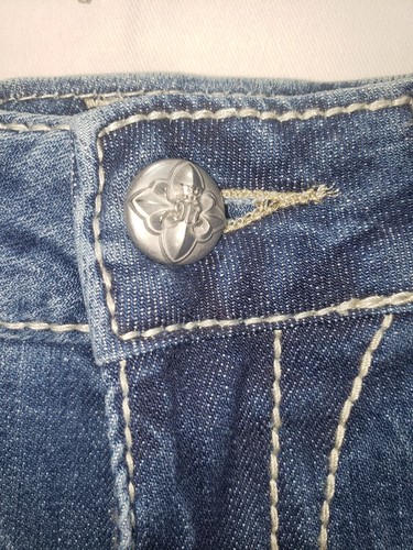 Miss Me Jeans Womens 26 Cuffed Capri Distressed Flap Pockets JB5078P6 NEW - Picture 5 of 13
