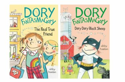NEW 2 BOOKS Dory Fantasmagory Real True Friend / Black Sheep by Hanlon