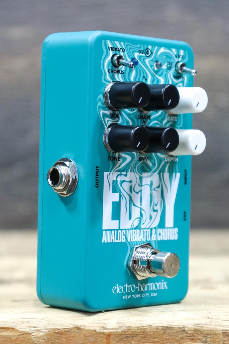 Buy Electro-Harmonix Eddy Analog Vibrato Effects Pedal EDDY online