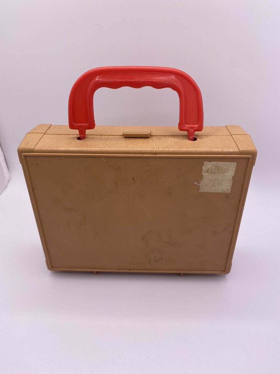 Bilderbaukasten Holzwurfel German Picture Wood Cubes Vintage