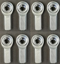 8 QTY ECON 3/16" x 10-32 FEMALE RH ROD ENDS HEIM JOINTS HEIMS CFR-3