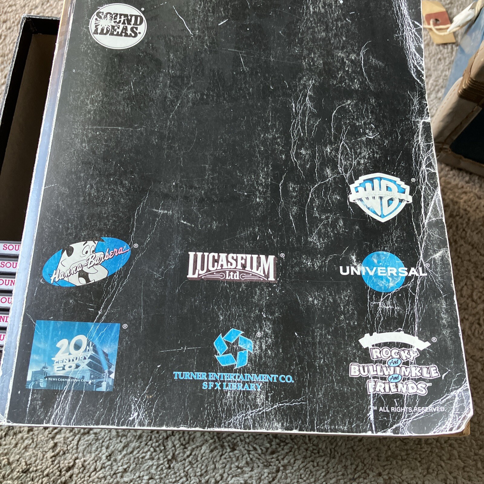 SOUND IDEAS Sound Effects Library 2000 Series 26 CDs Book Lucasfilm SFX