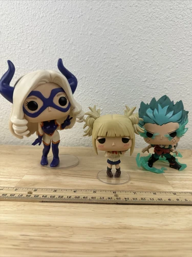 Funko My Hero Academia Lot - Himiko Toga, Mount Lady, Infinite Deku with Eri