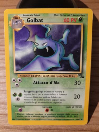 LOTTO CARTE POKEMON VINTAGE ITA ☆ SET BASE JUNGLE & FOSSIL ☆ COMUNI/RARE NO HOLO - Foto 154 di 182