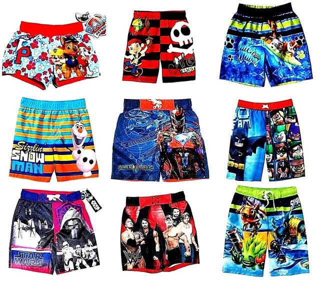power ranger swim trunks