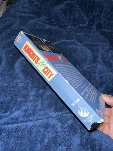 Knights of the City - New World Video 1986 VHS Tape 1985 Smokey Robinson RARE B - Picture 7 of 16