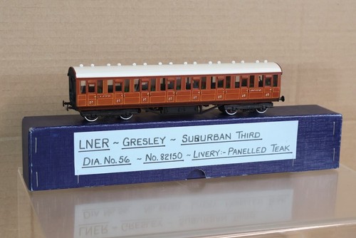 LAWRENCE SCALE MODELS RAINGER KIT BUILT LNER SUBURBAN 3rd CLASS COACH 82150 ol | Zustand: Used