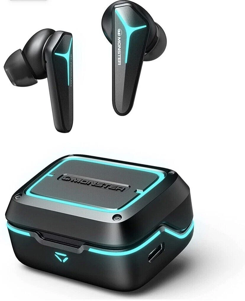 Monster Mission V1 TWS Gaming Earbuds Noise Cancelling Gaming