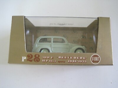 Car Brumm ORO 500C Belvedere Fiat 1951-1955 R28