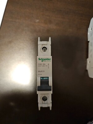 SCHNEIDER ELECTRIC C 5A 240V-60V C60 MULTI 9 60106 BRAND NEW . NO BOX .NEW NEW