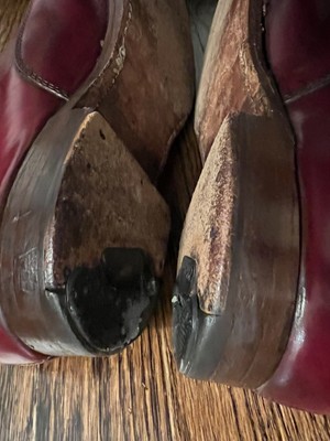 Calfskin Straight Tip Bal Shoe