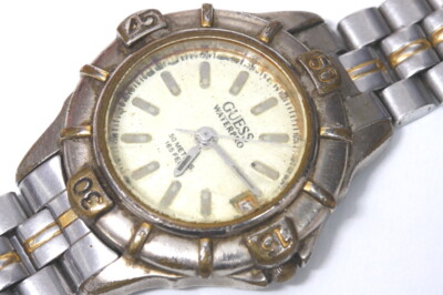 GUESS Waterpro quartz Japan VX12E lady watch for parts, for repairs      -16151
