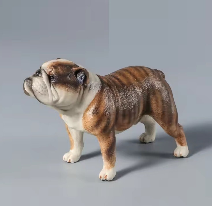 Bulldog Dog Animal Toy PVC Action Figure Kids Toys Party Doll Gifts