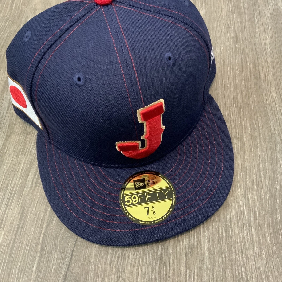 New Era 2023 Japan World Baseball Classic Navy Blue Hat 59FIFTY Men’s 7 5/8 WBC